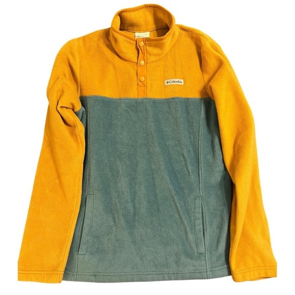 Kids’ Columbia Steens Mtn 1/4 Snap Pull-over Fleece - Picture 1 of 3